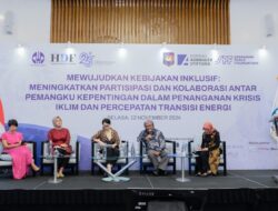 Habibie Democracy Forum 2024, Percepatan Transisi Energi Harus Adil, Demokratis, Inklusif dan Sensitif Gender