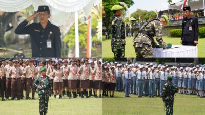 Kirab Pataka I Gusti Ngurah Rai, Sekda Budiasa Sampaikan Pentingnya Mengingat Sejarah Perjuangan Pahlawan