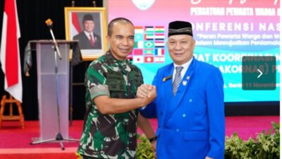 Kapuspen TNI Hadiri Konferensi Nasional dan HUT PPWI ke-17 Tahun