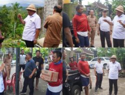 Tinjau Lokasi Bencana di Mendoyo, Bupati Jembrana Berikan Bantuan Sembako