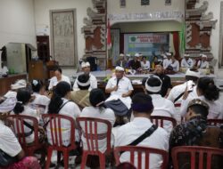 Renungan Siwa Ratri Bersama Pertuni Bali, Bupati Tamba: Saya Mengapresiasi Semangat Para Tuna Netra