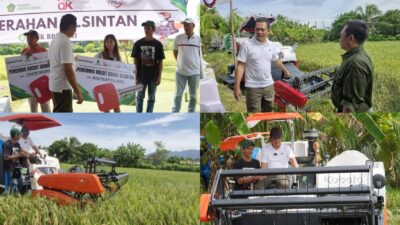 Optimalkan Efisiensi dan Produktivitas Pertanian, Bupati Kembang: Adanya Alsintan Ini Tingkatkan Perekonomian Para Petani