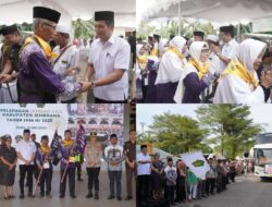 Melepas Jamaah Haji, Bupati Kembang: Ibadah Haji Perjalanan Spiritual yang Penuh Makna