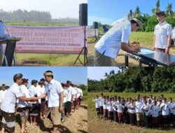 Pilih Tempat Tidak Biasa, Bupati Kembang Gelar Mutasi Perdana di Tengah Sawah