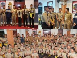 Bupati Kembang Apreasiasi kepada Praja IPDN dalam Menyambut dan Menerima Peserta Retreat Kepala Daerah