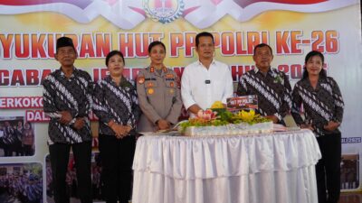 HUT PP Polri, Bupati Kembang: Mari Teruskan Semangat Pengabdian Ini, Jembrana Butuh Peran kita Semua