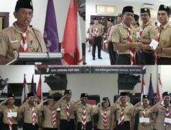 Raker Kwarcab Gerakan Pramuka Jembrana Dibuka Sekda Made Budiasa