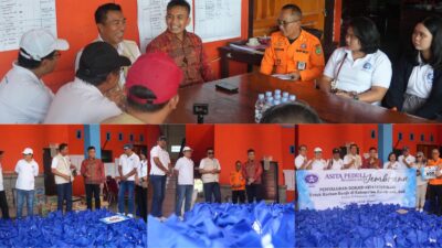 Wabup Patriana Sampaikan Apresiasi dan Terima Kasih Atas Kepedulian ASITA Bali kepada Masyarakat Terdampak Banjir