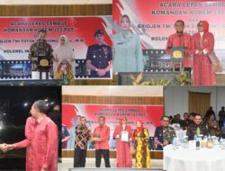 Wadan Pasmar 3 Papua Barat Daya Hadiri Lepas Sambut Danrem 181/PVT