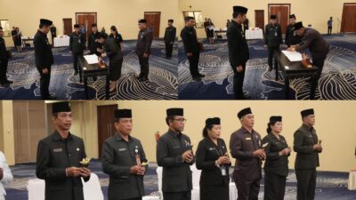 Pemkab Jembrana Merotasi Enam Pejabat Pimpinan Tinggi Pratama di Gedung Ir. Soekarno