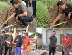 Bupati Kembang Lakukan Kunker ke Desa Tukadaya Pantau Progres Pembangunan Wantilan dan Jaringan Air Bersih