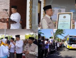 Bupati Jembrana Lepas 90 Calon Jamaah Haji, Pemkab Tingkatkan Fasilitas Akomodasi di Surabaya