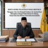 Langkah Dr. Fachrul Razi Menjadi Profesor Kian Dekat Usai Dilantik Sebagai Warek Universitas Kartamulia