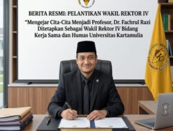 Langkah Dr. Fachrul Razi Menjadi Profesor Kian Dekat Usai Dilantik Sebagai Warek Universitas Kartamulia