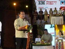 Gotong Royong dan Donasi Warga Warnai Kemeriahan HUT Kota Negara ke-131