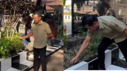 Kunjungi SMPN 5 Melaya, Bupati Jembrana Cabut Rumput Liar dan Ajak Siswa Rawat Taman Sekolah