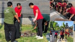 Jaga Kebersihan Aset Daerah, Pemkab Jembrana Rutinkan Gotong Royong Lintas Instansi