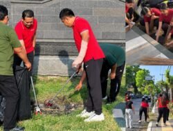 Jaga Kebersihan Aset Daerah, Pemkab Jembrana Rutinkan Gotong Royong Lintas Instansi