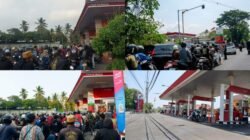 BBM Langka di Jembrana, Antrean Kendaraan Mengular Hingga 700 Meter