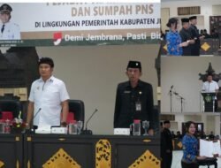 Bupati Jembrana Lantik Pejabat Administrator Baru, Tekankan Penguatan Ekonomi Lokal